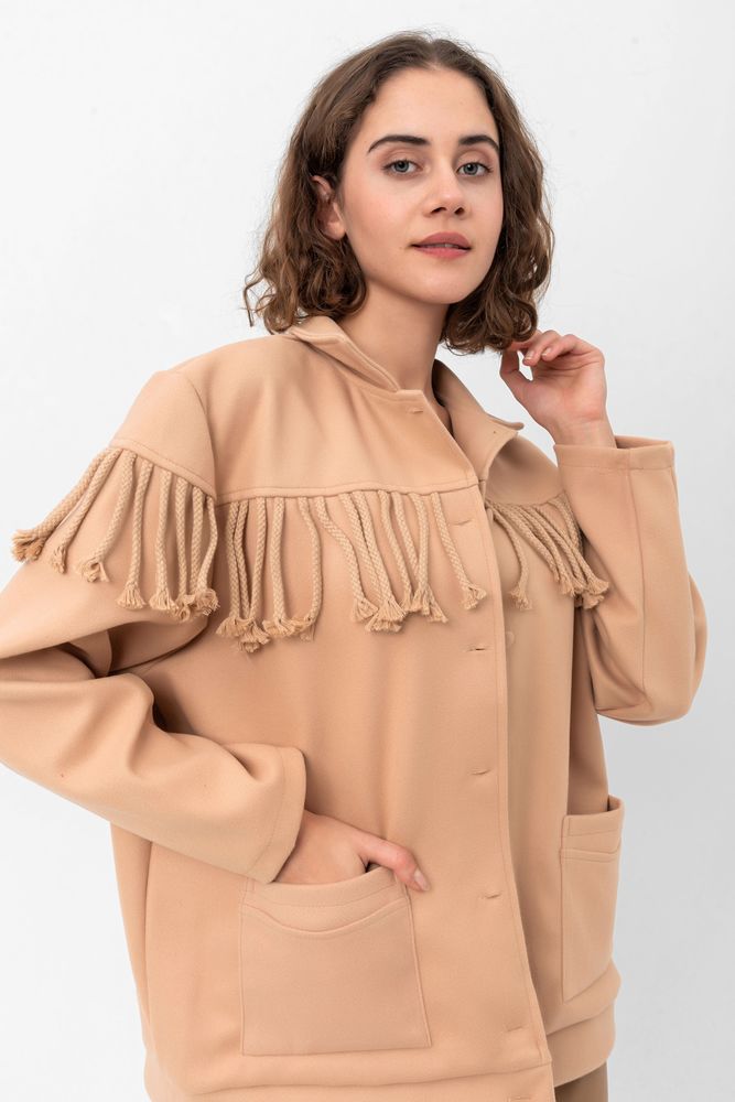 Topshow Camel Gipeli Toptan Gömlek
