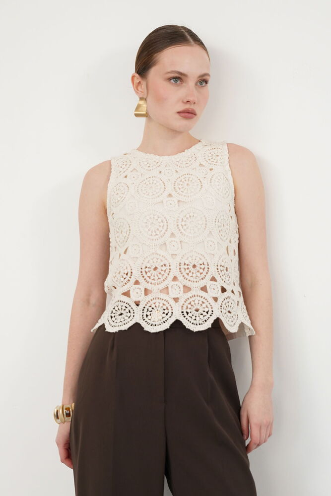 Topshow الخام صفر كم طاقم الرقبة الدانتيل بالجملة تي شيرت