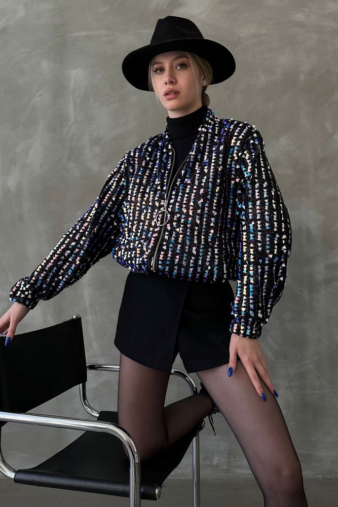 Topshow Hologram Pullu Pullu Toptan Mont