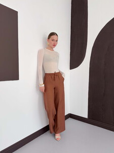 Topshow Kahve Toptan Pantolon #2