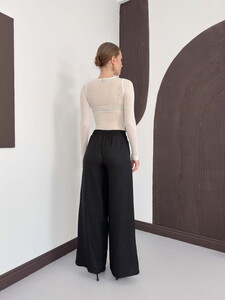 Black linen pants #5