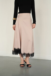 D 2930 DANTEL DETAYLI SATEN ETEK - TAŞ #4