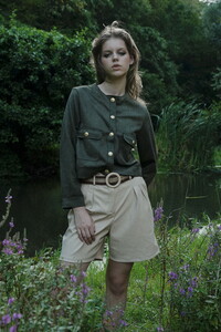 Suet Cepli Toptan Ceket - Haki | TOPSHOW | F1800 #3