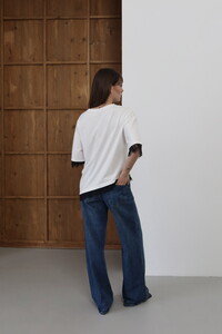 Topshow - Dantel Detaylı Tişört - Krem | D2956 #5