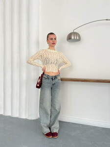 Dante  Abiye  Bluz - Sarı | Topshow | F1886 #2