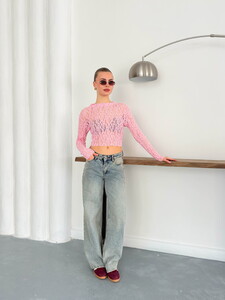 Dante  Abiye  Bluz - Pembe | Topshow | F1886 #3