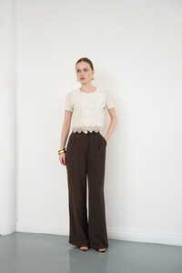 Embroidered Lace Blouse - Raw | Topshow #3