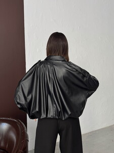 F 2035 SUNİ DERİ MONT - SİYAH #5