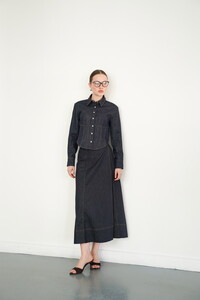 F 2085  KOT UZUN ETEK - LACİVERT #2