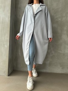 Topshow Gri Oversize Toptan Kaban #3