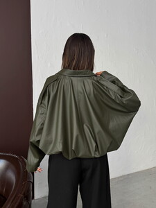 F 2035 SUNİ DERİ MONT - HAKİ #5