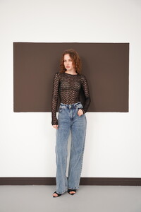 Dantel  Toptan Bluz - Siyah | F2092 - Topshow #3