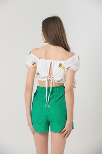 Topshow Ananas Meyve Nakışlı Toptan Büstiyer #3