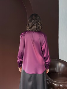 F 2062 SATEN GÖMLEK - MÜRDÜM #5