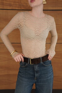 F 2092 DANTEL  BLUZ - TAŞ #4