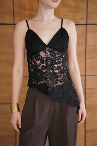 D 2965 ASKILI BRODE BULUZ - SİYAH #4