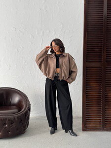 F 2017 SCUBA SÜET MONT - AÇIK KAHVE #3