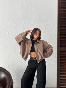 F 2017 SCUBA SÜET MONT - AÇIK KAHVE #2