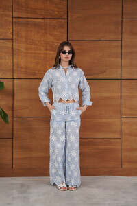 Embroidered Shirt - | F1932 #3