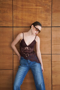 D 2965 ASKILI BRODE BULUZ - KAHVE #3