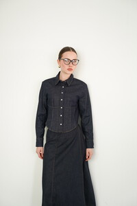 F 2086 KOT GÖMLEK - LACİVERT #5