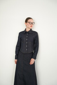 F 2086 KOT GÖMLEK - LACİVERT #2