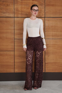 D2967 BRODE PANTOLON - KAHVE #1