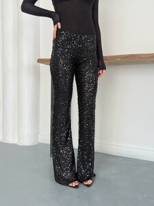 Topshow | Pullu Pantolon - Siyah | D2936 #4