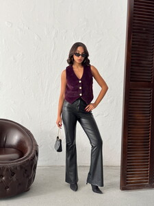 Topshow - Toptan Peluş Yelek- MÜRDÜM #3