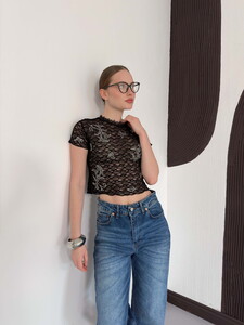 D 3007 GÜPÜR T SHIRT - SİYAH #2