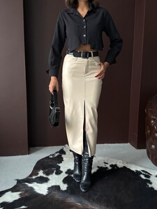 Topshow Taş Deri Toptan Etek #2