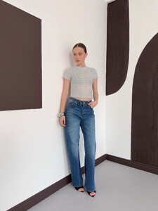 D 3007 GÜPÜR T SHIRT - MAVİ #2