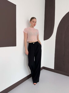 D 3007 GÜPÜR T SHIRT - PEMBE #2