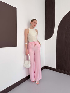 D 2381 PANTOLON - PEMBE #2