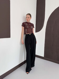 D 3007 GÜPÜR T SHIRT - KAHVE #3