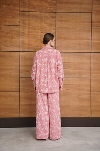 F 1951 NAKIŞLI GÖMLEK - PEMBE #5