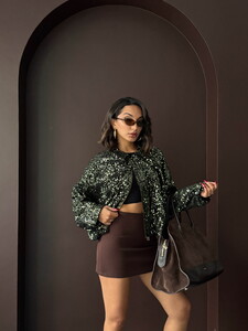 F 2026 PULLU KADİFE MONT - HAKİ HAKİ #3