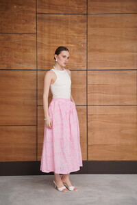 F 2080 BRODE UZUN ETEK - PEMBE #3