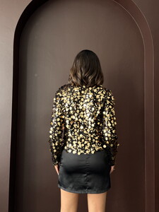 Topshow Gold Pullu Toptan Bluz #5