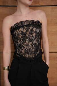 Dantel Bustiyer - Siyah | D2959 - Topshow #4