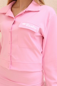 Topshow Pembe Barbie Toptan Gömlek #4
