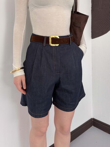 Kot Şort - Lacivert | D3028 Topshow #4