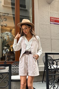 Topshow Taş Çizgili Klasik Toptan Yelek