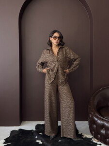 F 2020 JAKARLI DUKUMA PANTOLON - KAHVE #4